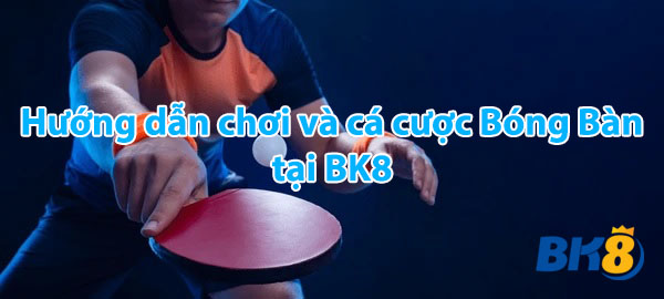 cá cược bóng bàn tại BK8