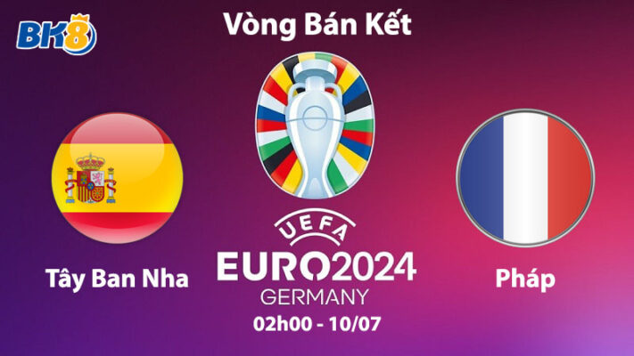 Tây Ban Nha vs Pháp euro 2024 bk8